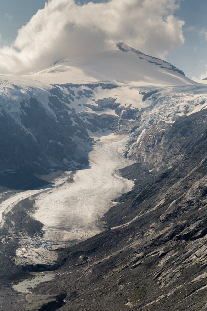 Gletscher Pasterze des Großglockners